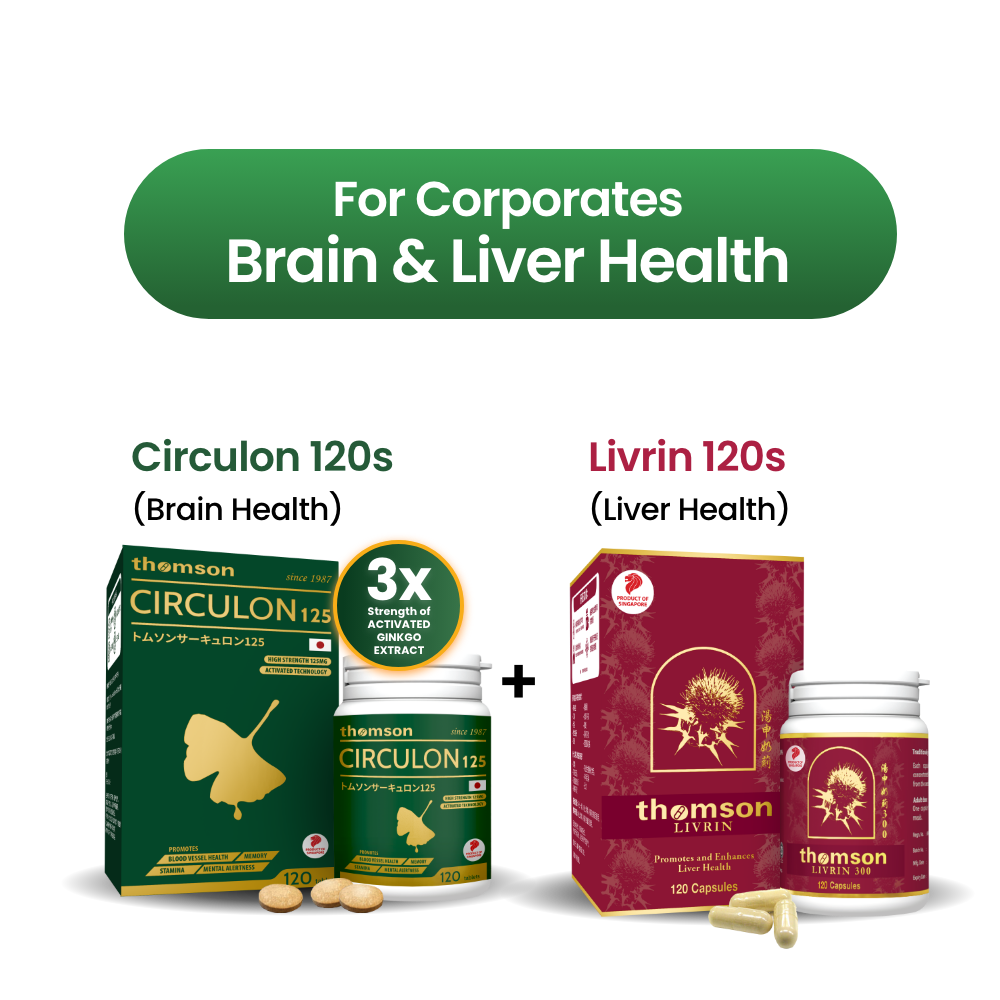 Circulon & Livrin Combo: Brain & Liver Health