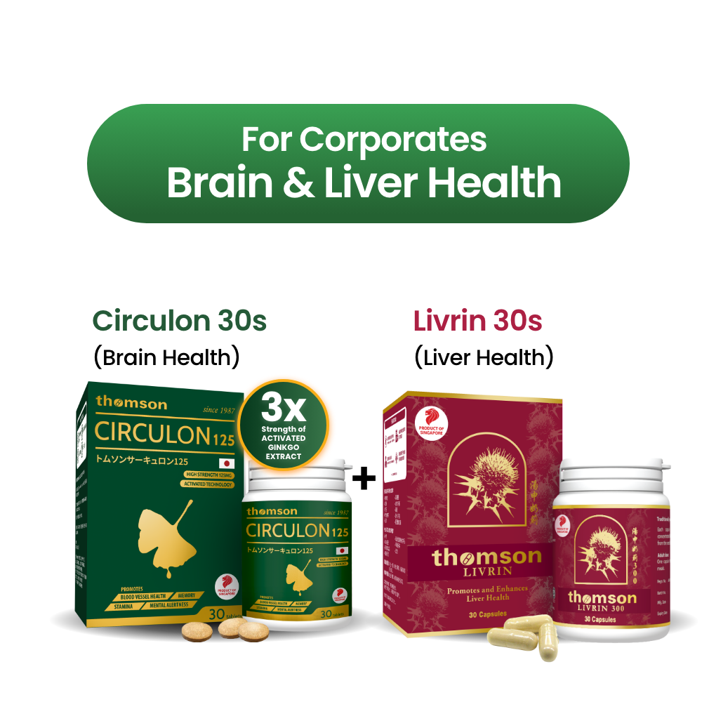 Circulon & Livrin Combo: Brain & Liver Health