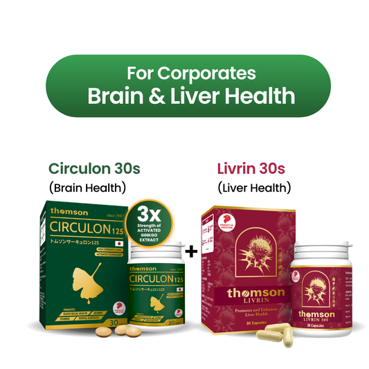 Circulon & Livrin Combo: Brain & Liver Health